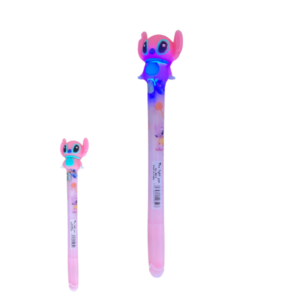 Caneta com luz do personagem Stich - Image 2