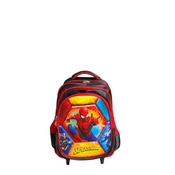 Mochila com Rodinhas Escolar Homem Aranha - Image 2